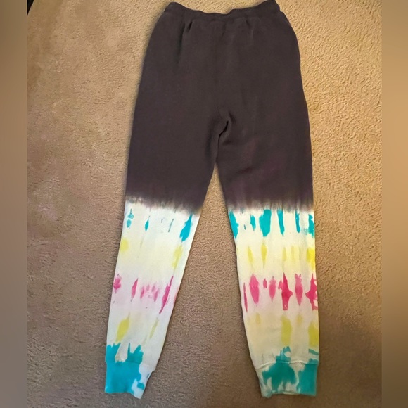 NWT Hurley Gender Neutral Kids Tie dye Dip Bottom Joggers - Picture 3 of 6